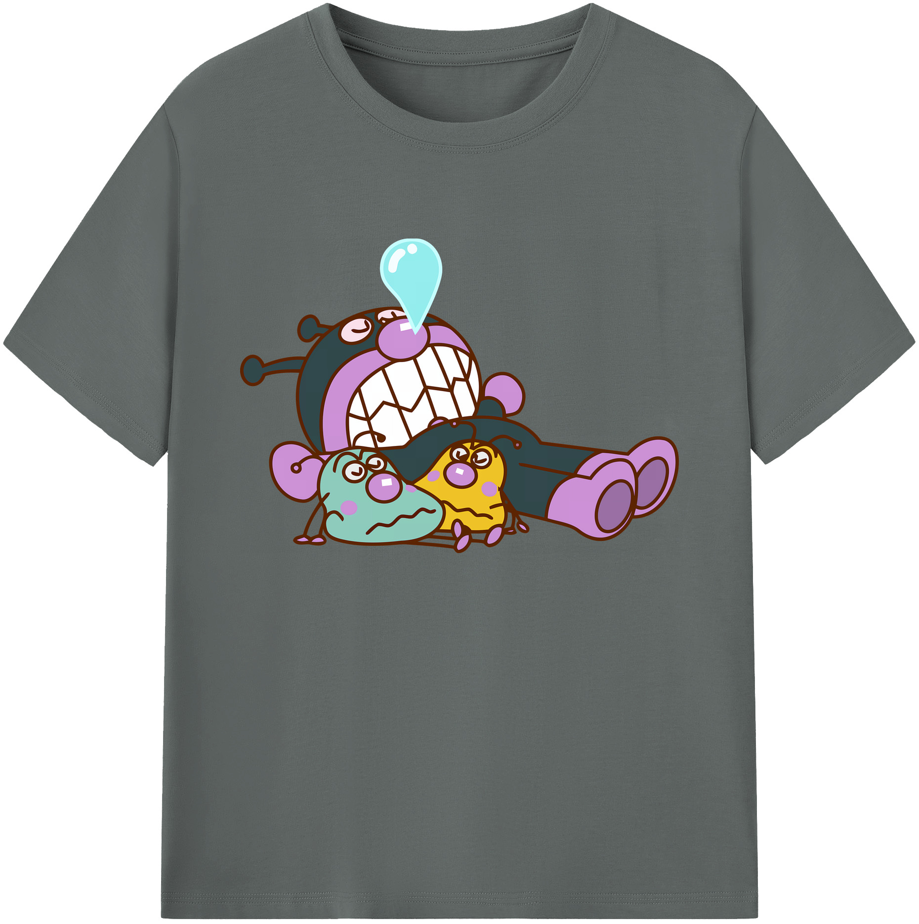 （画像用） アンパンマン Anpanman 綿100％ メンズ半袖Tシャツ｜肌触りやわらか＆通気性